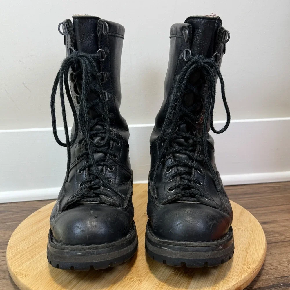 Danner Fort Lewis Boots Men 9 Black 69110 Gore-Tex 200G USA Made Tactical Leathe